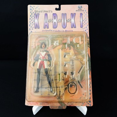 David Mack's Kabuki Moore Action Figur - Modell CM0003 - Geöffnet / vollständig