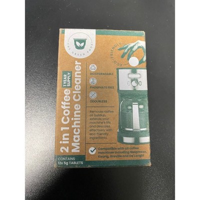 Coffee Machine Cleaner Tablets, 1 Year Supply-NEW-U