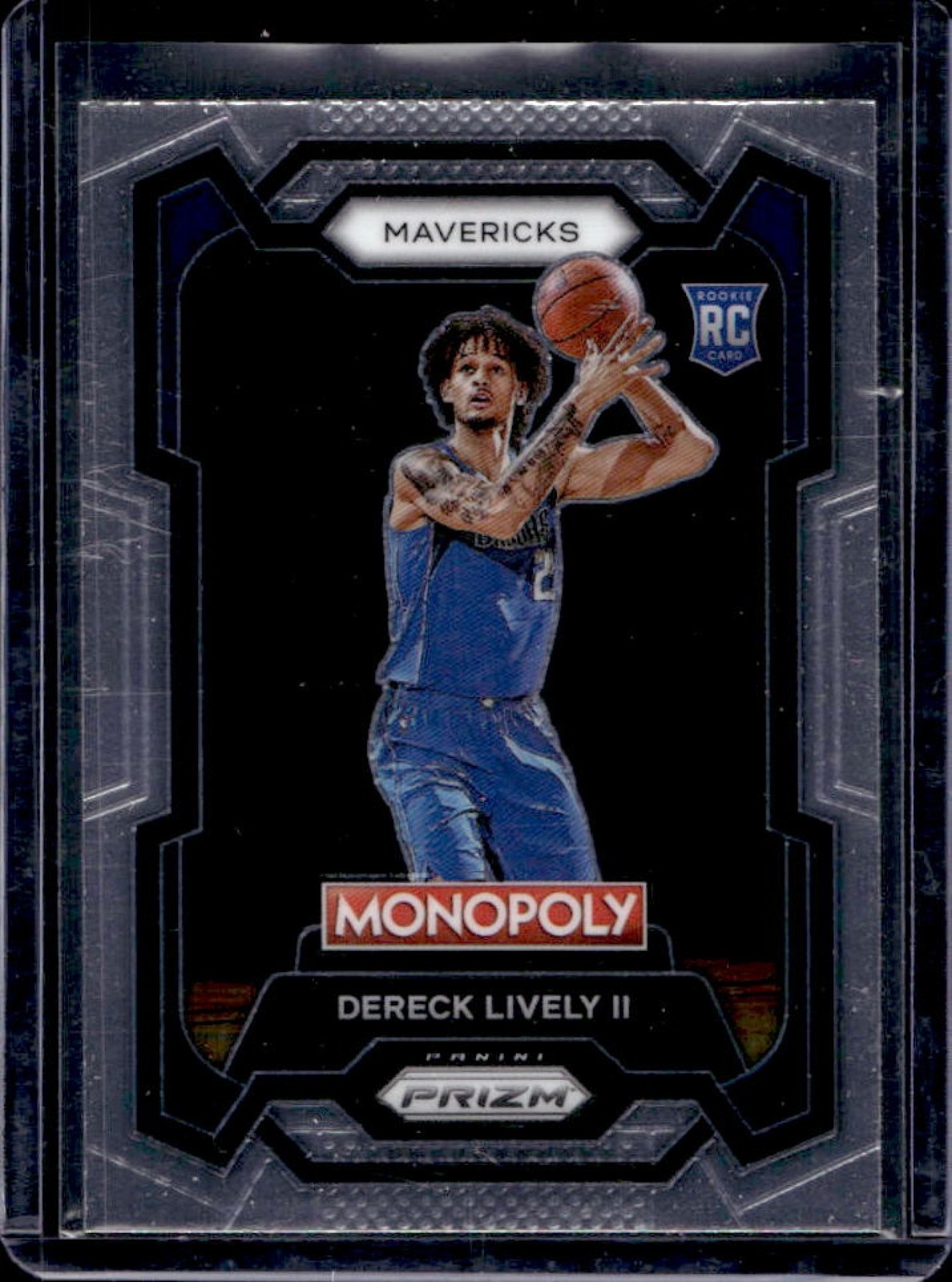 2023-24 Prizm Monopoly Dereck Lively II RC Rookie #24 Mavericks