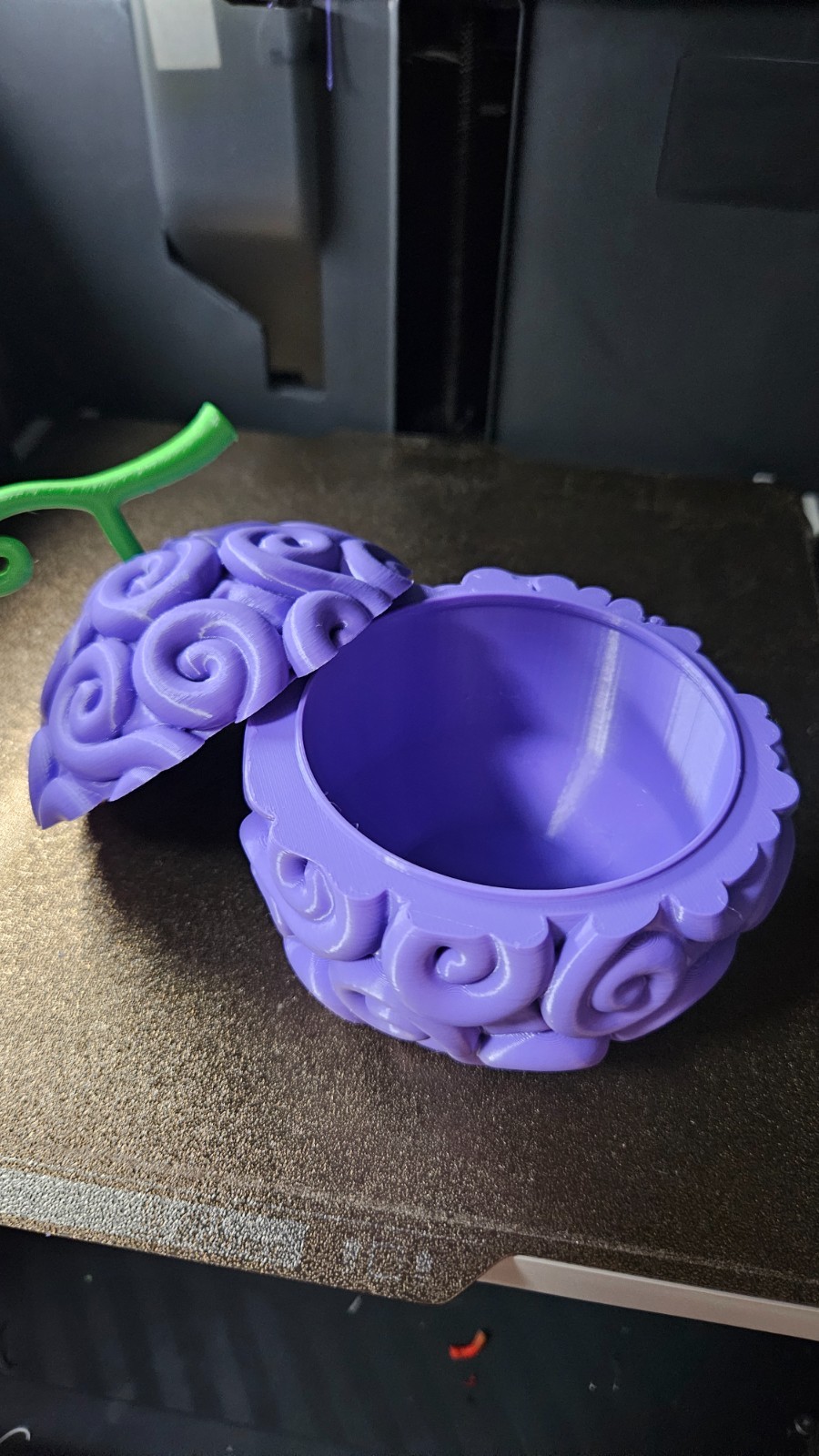 Porta Oggetti Frutto Gomu Gomu Stampa 3D Contenitore Decorativo One Piece anime