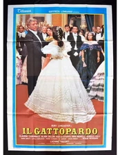 Manifesto Il Ocelot Visconti Alain Delon Claudia Cardinale Lancaster A429