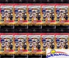 (10) 2018 Panini Rookies & Stars Football HUGE JUMBO FAT Packs! Josh Allen RC YR