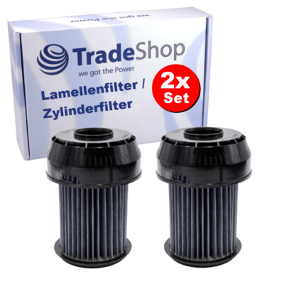 2x Staubsaugerfilter Lamellenfilter für Bosch BGS 6 SIL 1 AU, BGS 614 M1