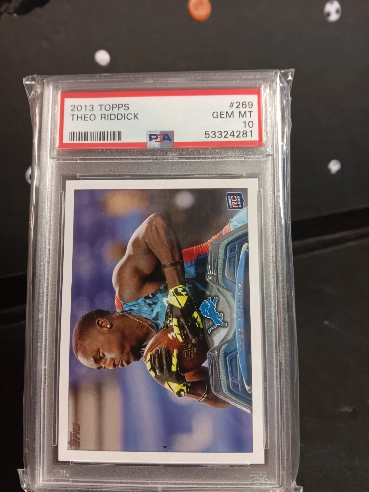 Theo Riddick Topps #269 Base