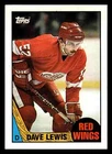 1987 Topps Hockey Dave Lewis #37