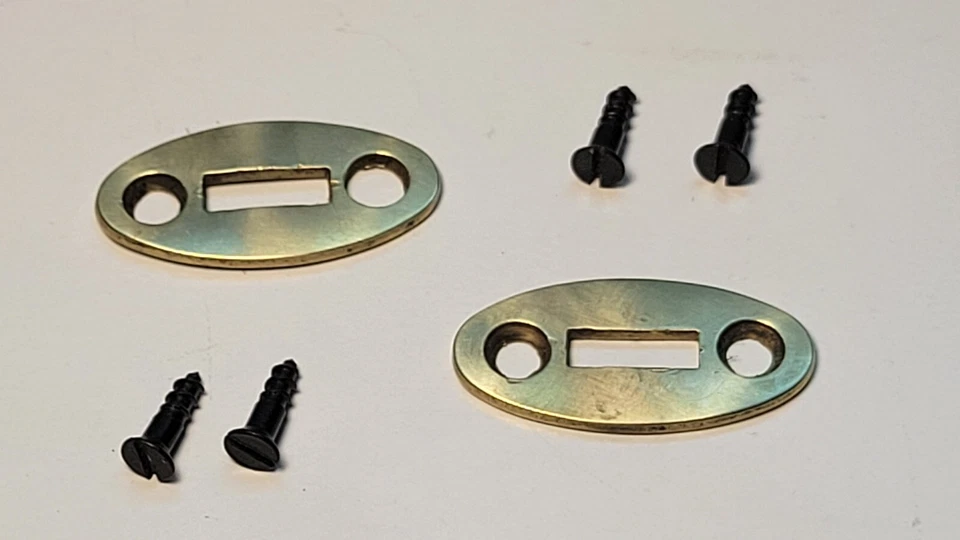 Rifle Investarms Lyman Trade Sidelock calibre .50 Escudos de latão Muzzleloader (E) - Imagem 4 de 4