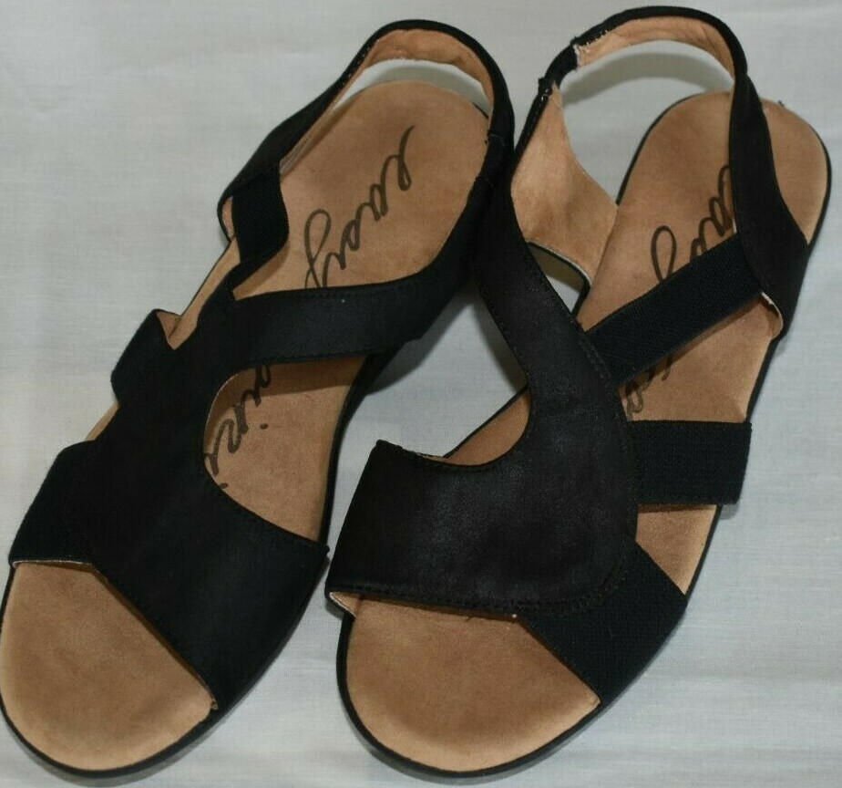 EASY SPIRIT KALAYLA 1/2 BLACK SANDAL NEW WITH NO BOX