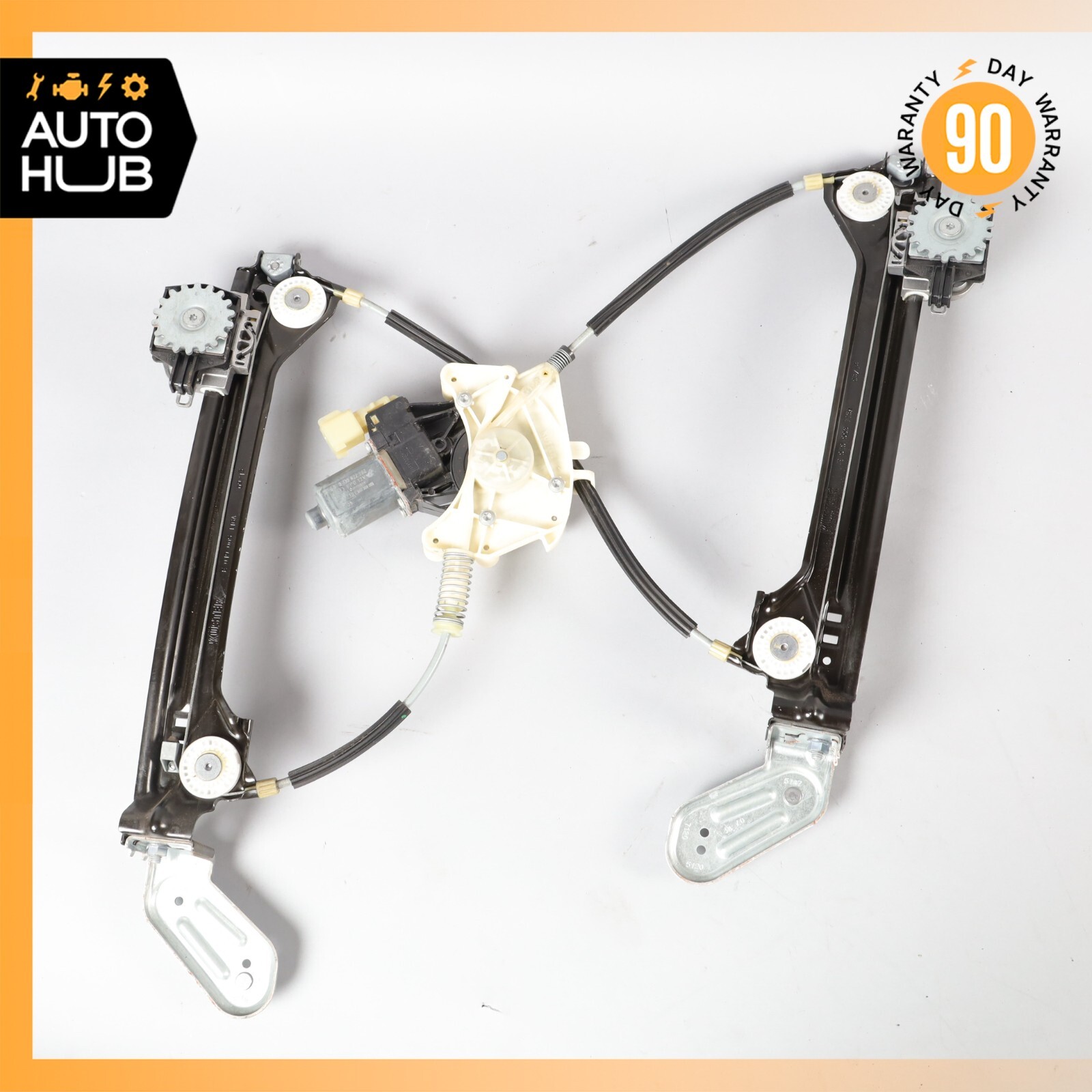 14-22 Maserati Quattroporte M156 Rear Left Side Window Regulator Motor OEM 46k