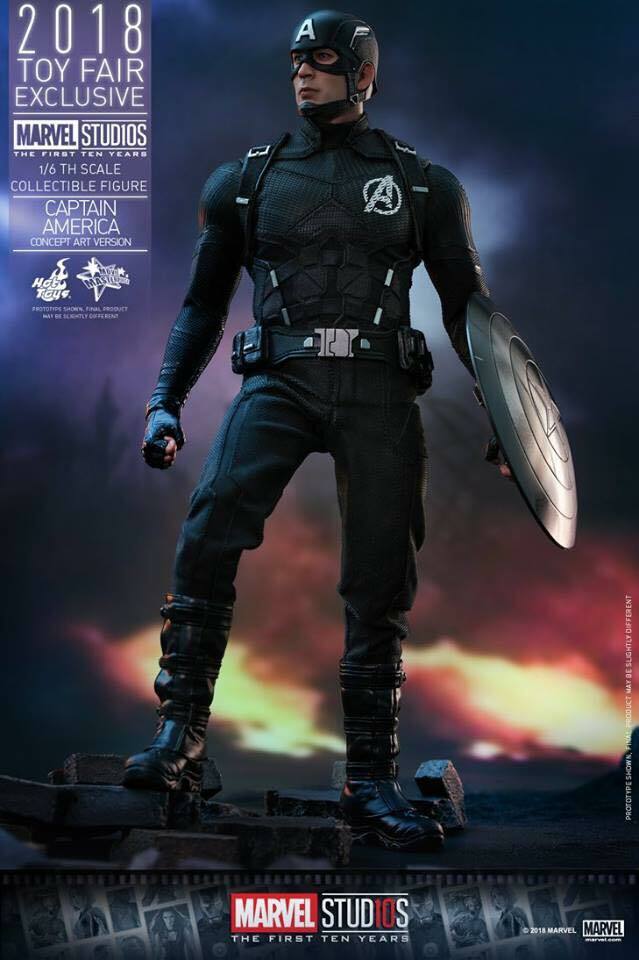 Hot Toys MMS 488 Captain America Concept Art Version