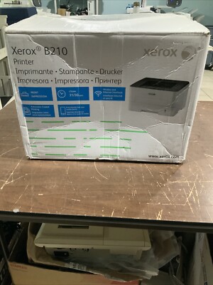 Xerox B210 Wireless Monochrome Laser Printer Black & White - New In Open Box
