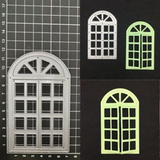Window Metal Cutting Dies Scrapbooking Paper Card Cut Decor Embossing Stencils