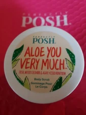 Perfectly Posh Aloe You Very Much Body Scrub  New/Sealed free shipping