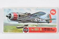 VINTAGE 1974 SEALED PARTS BAG & STAND AIRFIX MODEL KIT 1:72 FOCKE WULF 190F-8