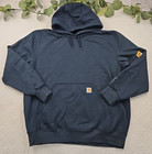 NWT Carhartt Mens RD Rain Defender Pullover Hoodie Size XL Original Fit