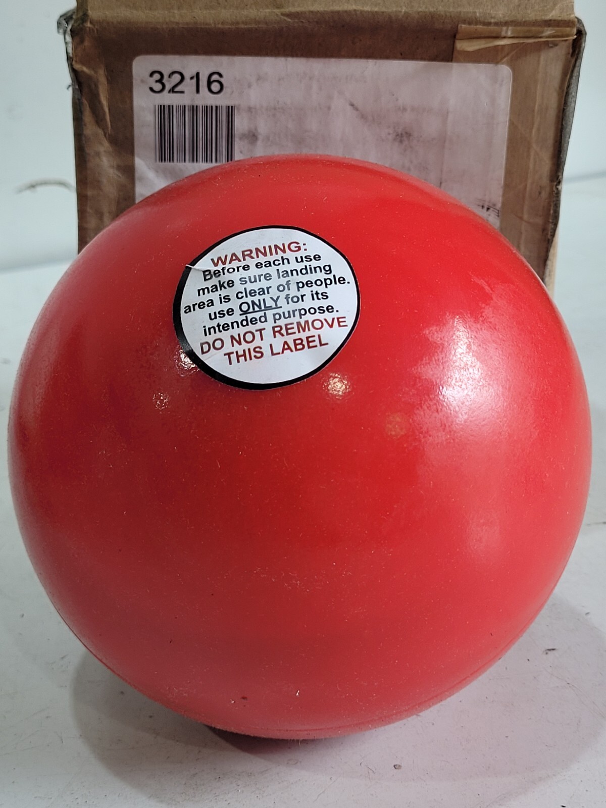 Gill Indoor Softshell Shot Put Ball Red 16 lb 3216 eBay