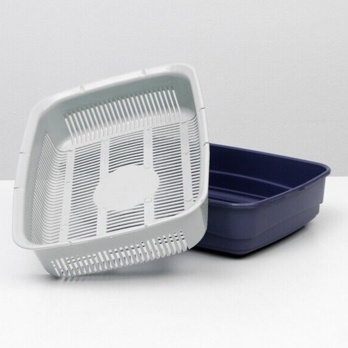 Cat Kitten Sifting Easy Clean (42 x 31 x 10cm) Litterless Tray, Scoopless Toilet - 第 21/22 張圖片