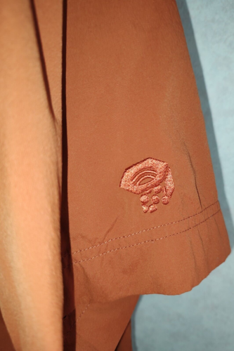 Camisa Mountain Hardware Para Hombre Manga Corta Botón Delantero L Naranja Quemado Usada - Imagen 4 de 4