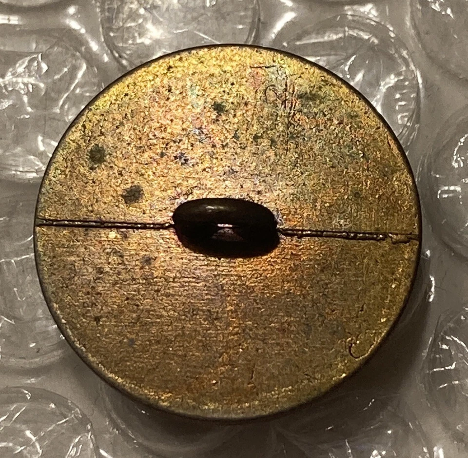 Lauren Ralph Lauren Blazer Button Set 12 Blue Red Gold Enamel Coat Of Arms “LRL” - Image 4 of 4