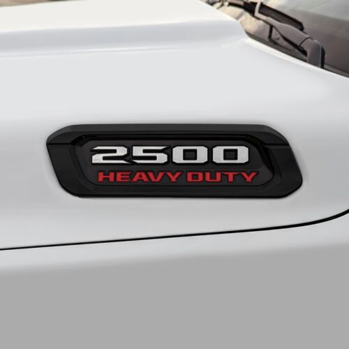 Superposición de vinilo oscurecido de eliminación de cromo para Ram 2500 2019+ insignia emblema capó - Imagen 3 de 5