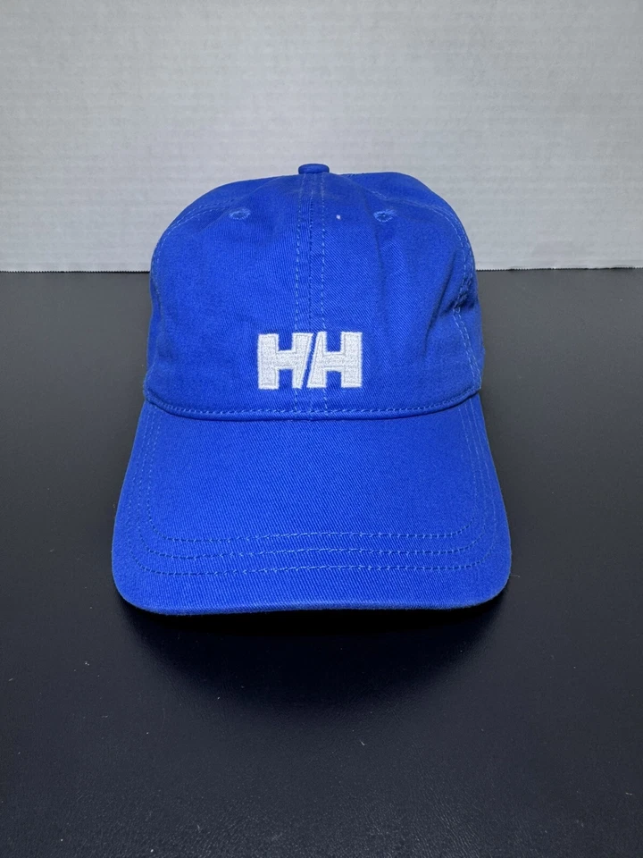 Helly Hansen Logo Baseball Cap Hat Cobalt Blue 2.0 Adjustable Standard Size NWT - Image 2 of 4