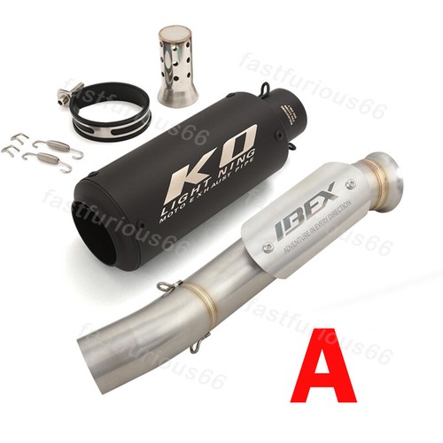 For CF-Moto IBEX 800 S 2022-2024 Steel Exhaust Muffler Mid Link Pipe 51MM System - Picture 6 of 15