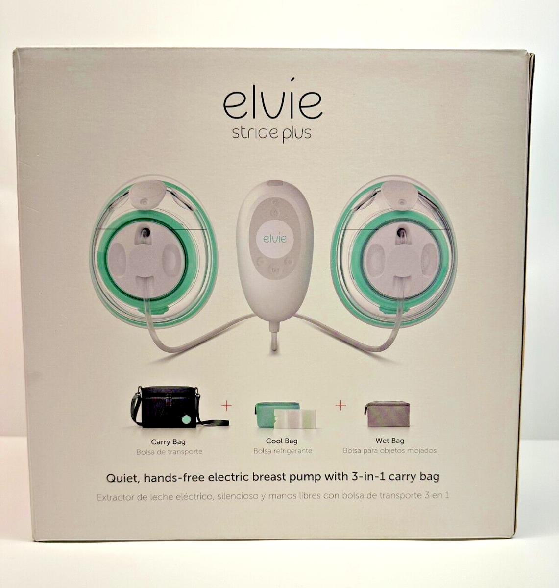🔥 Elvie Stride Plus Wearable Mobile Breast Pump EB01 -BRAND NEW