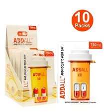 AddAll XR 750mg, Energy Focus Concentration -...