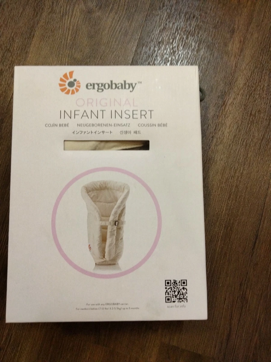Ergobaby Original Infant Insert for Use With Ergobaby Carrier 7 12 Lbs Natural