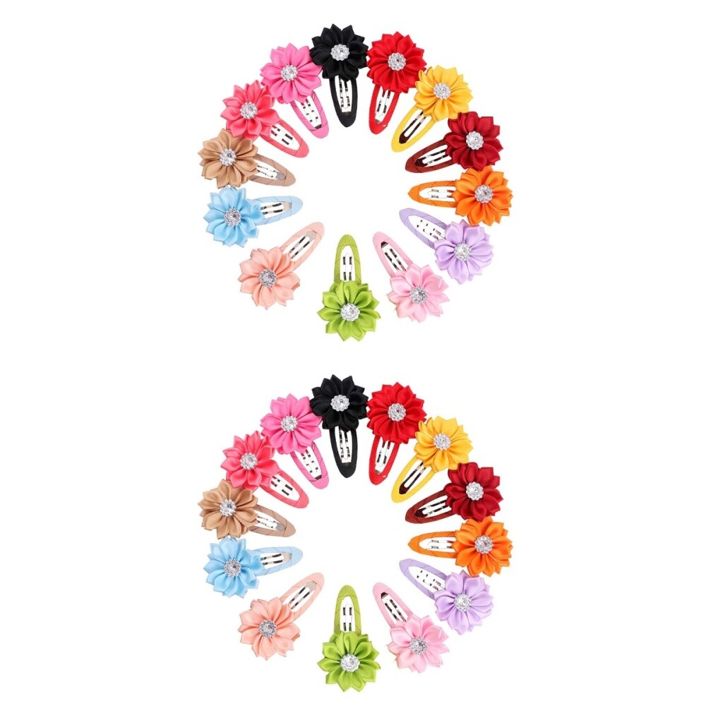 Girls Hair Clips, 100pcs 2 In" No Slip Metal HairPin Snap - Foto 5