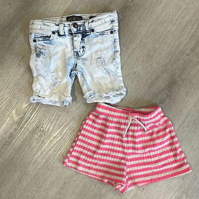 2T toddler girl short bundle zara lucky brand kids