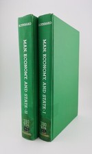 Murray N. ROTHBARD, MAN, ECONOMY, and STATE, 1ST ED. / 1ST PRINT., 2 VOLS., 1962