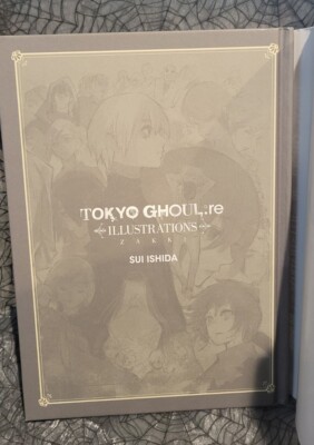 Tokyo Ghoul Re Illustrations Zakki Hardcover Art Book Sui Ishida