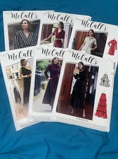 McCall’s Lot Of 6 Women’s Patterns Sz A5 (6-8-10-12-14) UNCUT NEW