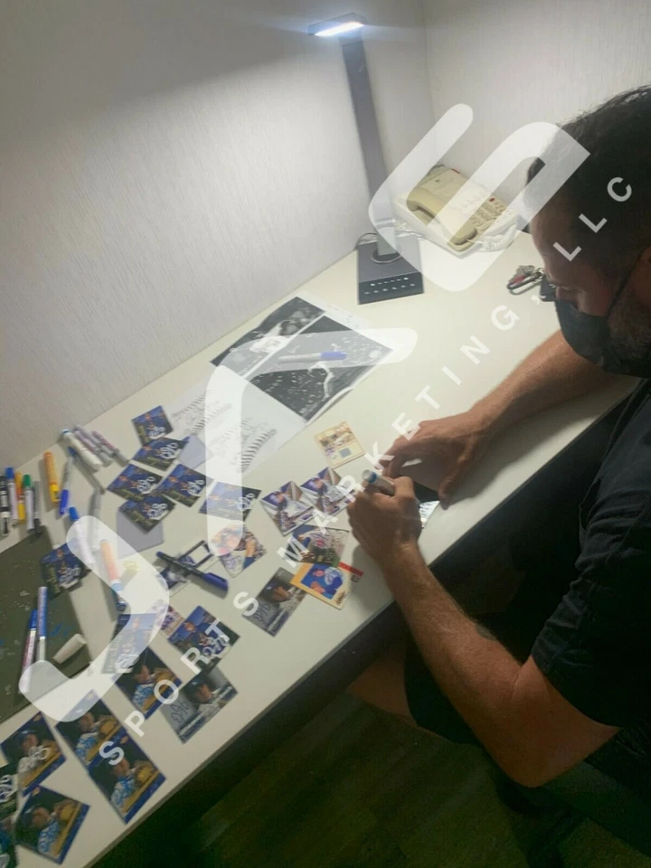 Tarjeta coleccionable Eric Gagne Auto RC #25 1999 Pacific LA Dodgers PSA Encap Mini  Foto 3 de 3