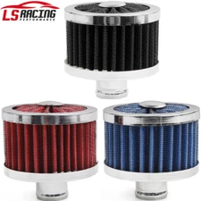 US 1" Extra Flow Breather 1" Push In Vent Filter for Valve Cover Blue Red Black