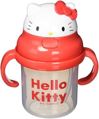 Skater Hello Kitty Baby Strohhalmbecher ab 8 Monaten 230ml One Push KSH2-A NEU