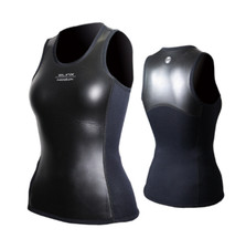 Canotta da donna in neoprene mute senza maniche immersioni surf nuoto subacqueo