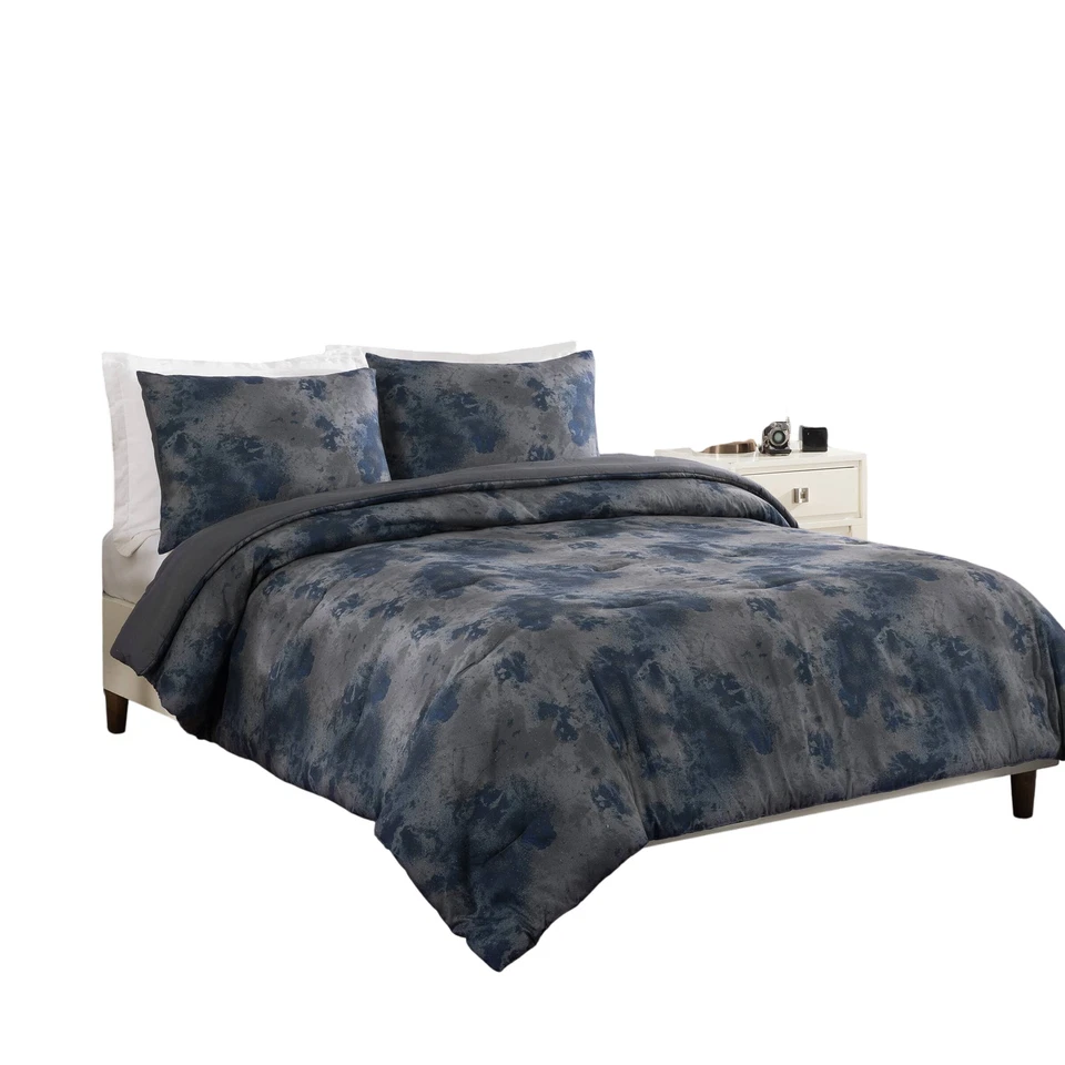 Makers Collective 青少年儿童星空被子套装带 2 个 Shams 全/大号 — 第 3/4 张图片