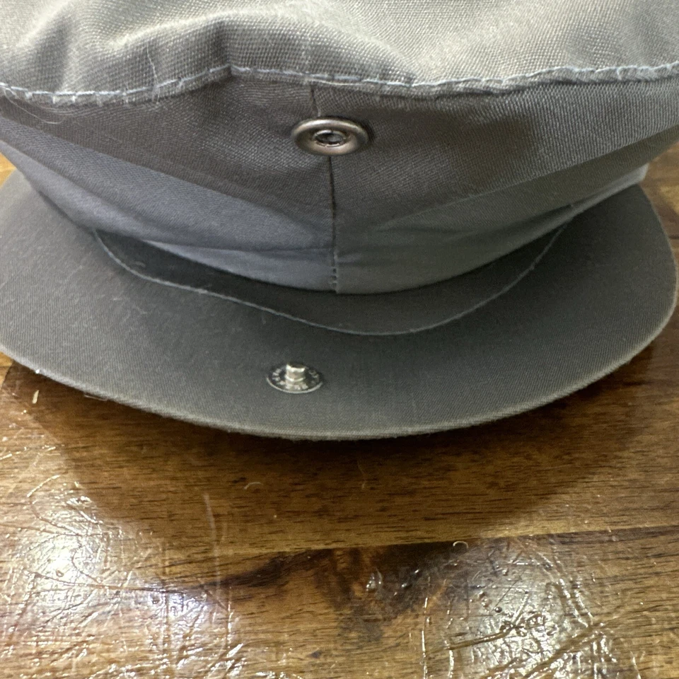 De colección Bianchi Cappelli Sombrero de Newsboy Gris Gorra de Periódico Frontal a Presión XL 7 1/2 Foto 2 de 4