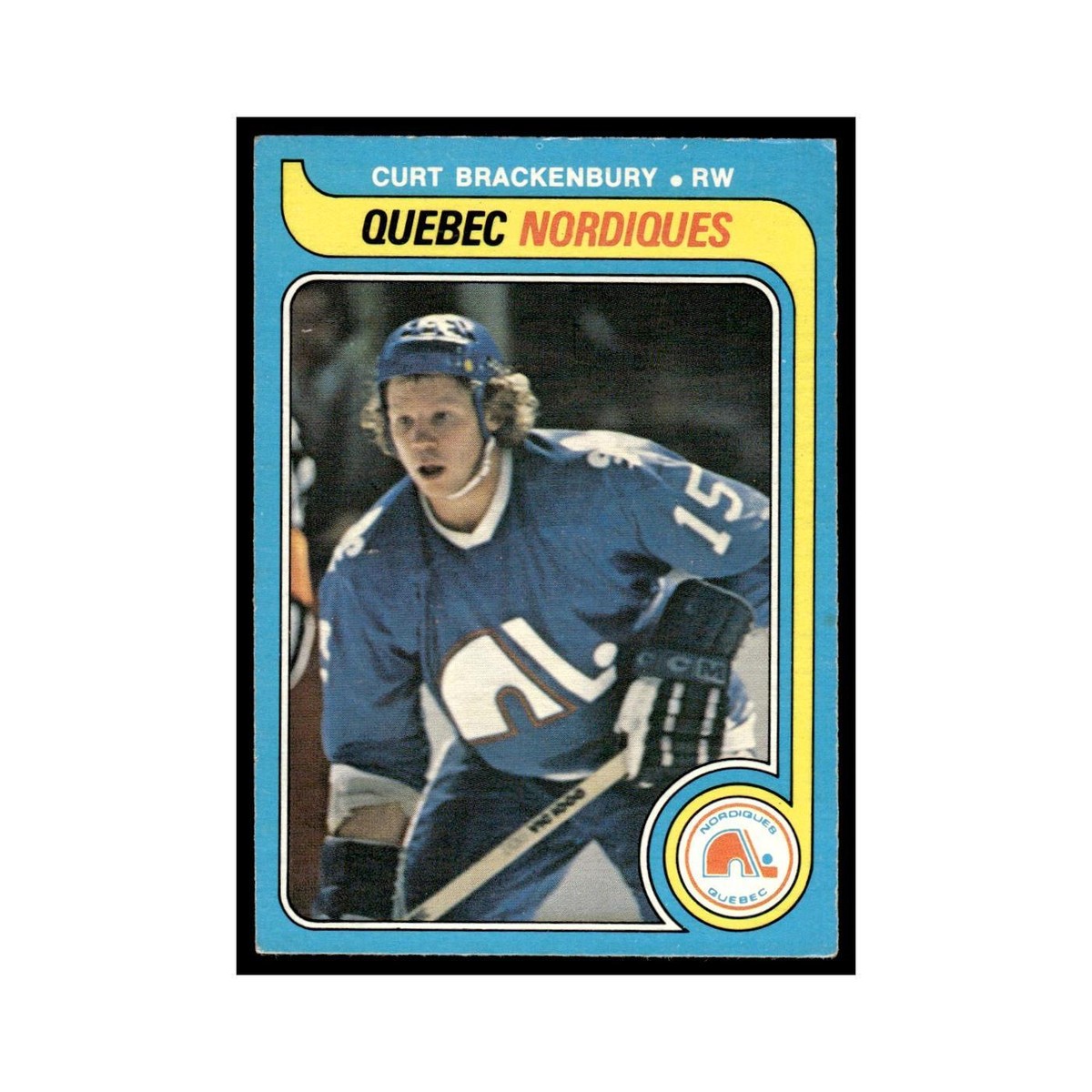 Curt Brackenbury Rookie 1979 O-Pee-Chee #308 Quebec Nordiques