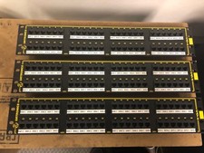 Ortronics Cat 5 48 Port Network patch panel Lot of 3