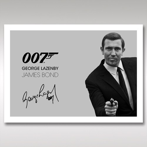 Set of 6 James Bond Wall Art Print Poster Unframed - Picture 7 of 8