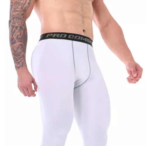 Herren Kompressions Leggings Hose Trousers Fitness Baskerball Jogginghose HEISS - Bild 8 von 24