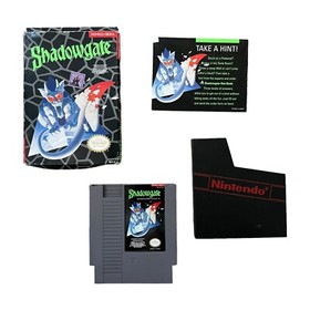 Shadowgate NES Nintendo Complete CIB Cart And Manual
