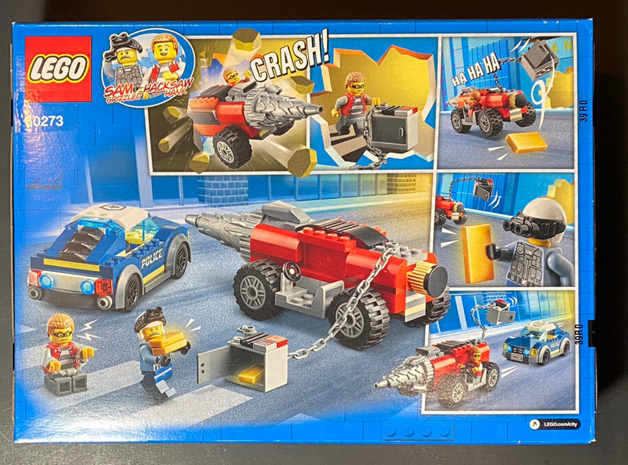 LEGO City Set 60273 [ Police Driller Chase ] NEW | eBay