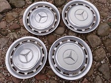 Mercedes Benz W123 W115 230E 240 wheel trim hub caps 14" OEM Original genuine