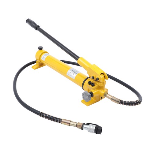 30 Tonnen Hohlstößel Hydraulikzylinder Wagenheber 50 mm Hub einfachwirkend + Handpumpe - Bild 3 von 12