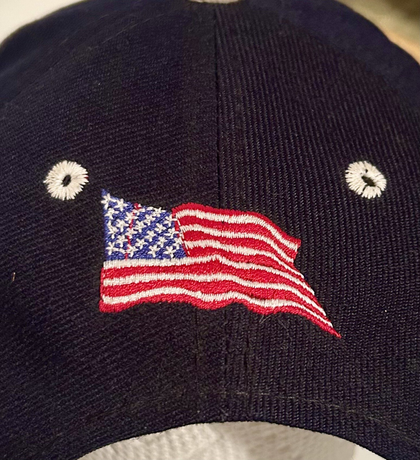 Baseball Hat Cap USA Motorcycle Eagle Flag Texas … - image 3