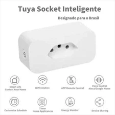 16A Brazil Smart Plug Power Monitor Energy Electricity Consumption Monitoring