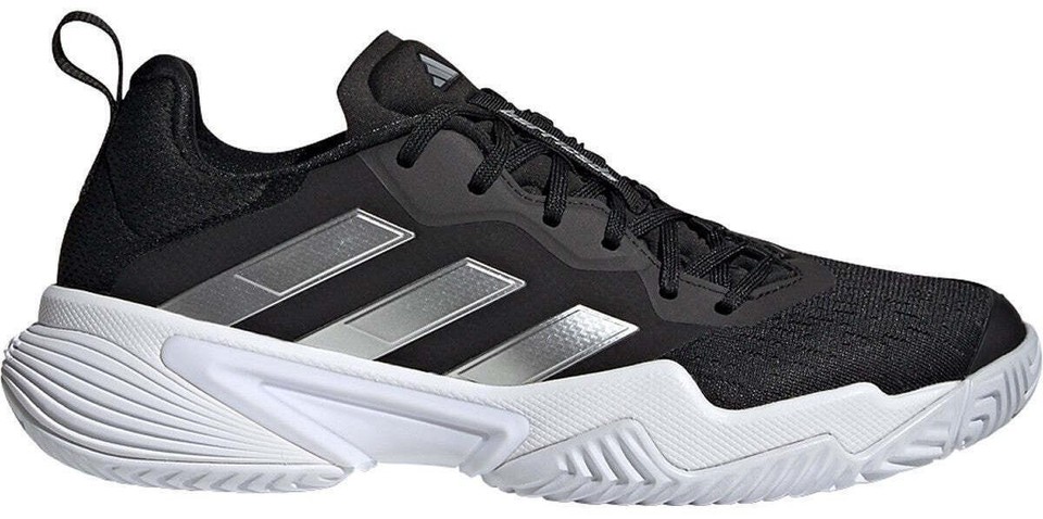 Adidas Barricade Black Silver Metallic W for sale | eBay